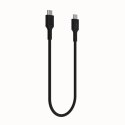 GREEN CELL KABEL USB-C / USB-C Greencell PowerFlex 120cm PD 100W czarny silikonowy