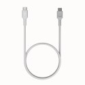 GREEN CELL KABEL USB-C / USB-C Greencell PowerFlex 200cm PD 100W biały silikonowy
