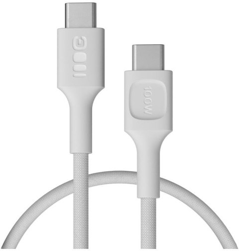 GREEN CELL KABEL USB-C / USB-C Greencell PowerStream 30cm PD 100W biały w oplocie