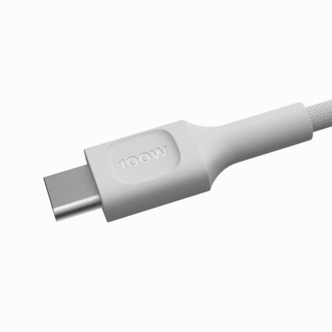 GREEN CELL KABEL USB-C / USB-C Greencell PowerStream 30cm PD 100W biały w oplocie