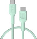 GREEN CELL KABEL USB-C / USB-C Greencell PowerStream 30cm PD 100W zielony w oplocie