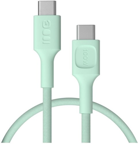 GREEN CELL KABEL USB-C / USB-C Greencell PowerStream 30cm PD 100W zielony w oplocie