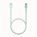 GREEN CELL KABEL USB-C / USB-C Greencell PowerStream 30cm PD 100W zielony w oplocie