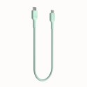 GREEN CELL KABEL USB-C / USB-C Greencell PowerStream 30cm PD 100W zielony w oplocie