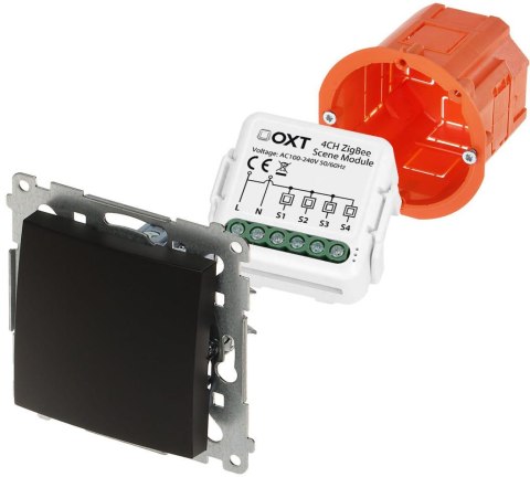 OXT Moduł OXT mini sterownik scen 12 akcji 230V ZigBee TUYA T254