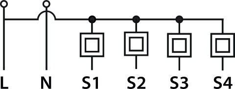 OXT Moduł OXT mini sterownik scen 12 akcji 230V ZigBee TUYA T254