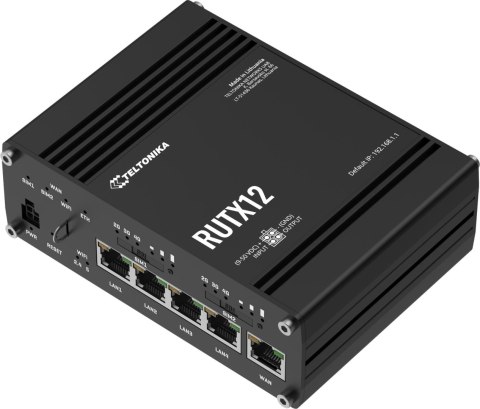TELTONIKA Teltonika RUTX12 router przemysłowy 4G / LTE (RUTX12000000)