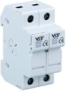 VCX Podstawa bezpiecznikowa 2 polowa VCX CF PV32 2P