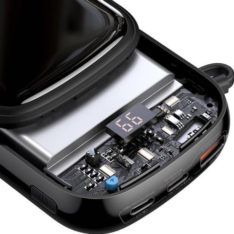 BASEUS Powerbank Baseus Qpow Digital Display PPQD060201 20000mAh 20W PD QC USB-A USB-C + KABEL Lightning