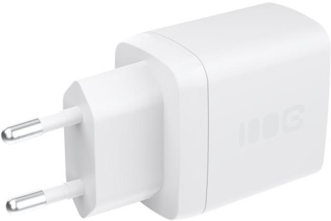 GREEN CELL ŁADOWARKA SIECIOWA Greencell PowerSource Duo30 30W 1xUSB-C 1xUSB-A PD 3.0 QC 4.0+ biała