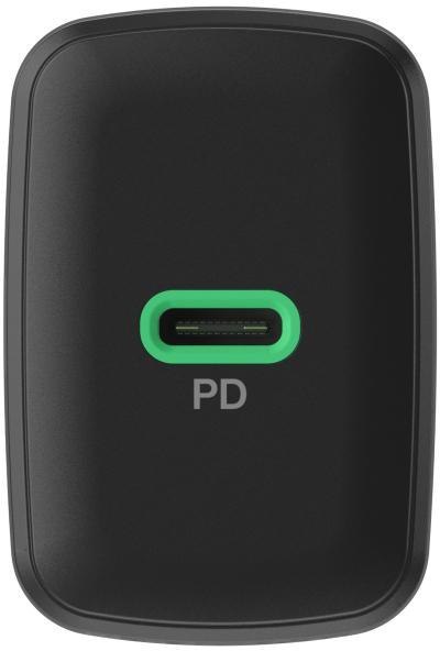 GREEN CELL ŁADOWARKA SIECIOWA Greencell PowerSource Solo30 30W 1xUSB-C PD 3.0 QC 4.0+ czarna