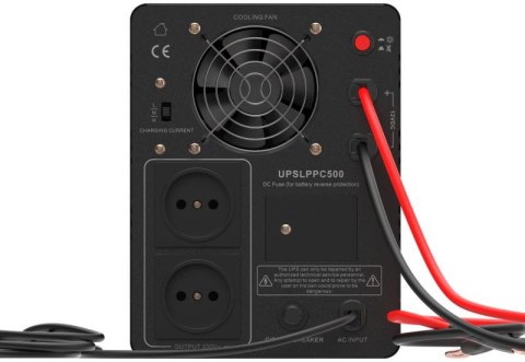 GREEN CELL UPS ZASILACZ AWARYJNY Greencell PowerCore 800VA 500W AVR 12VDC LCD