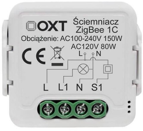 OXT Moduł OXT mini ściemniacz 1 obwód ZigBee TUYA