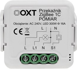 OXT Moduł OXT przekaźnik 1 obw. pomiar 16A ZigBee TUYA