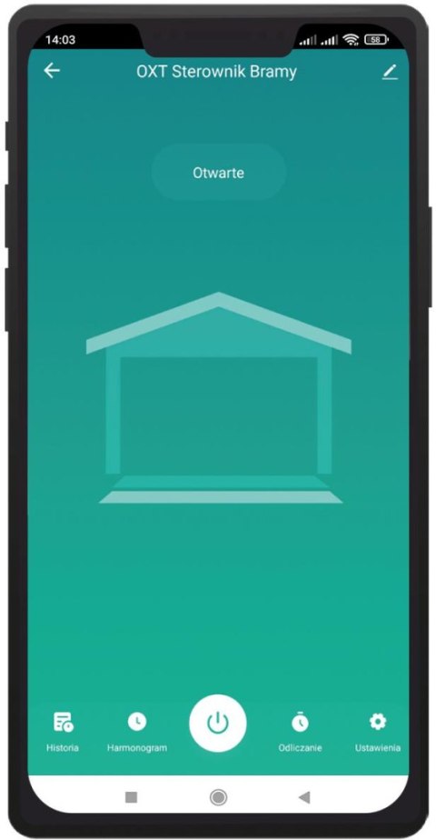 OXT Moduł OXT z sensorem do silnika bramy garażu ZigBee TUYA