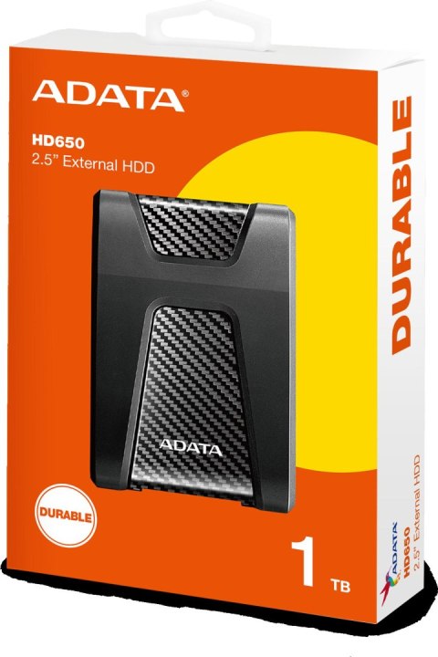 ADATA Adata DashDrive Durable HD650 1TB 2.5'' USB3.0 Czarny