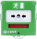 CDVI Ewakuacyjny przycisk wyjścia z elastyczną membraną, 2 styki CDVI BBGP2V