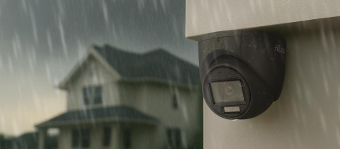 HILOOK Kamera 4w1 Hilook by Hikvision kopułka 8MP TVI-T8M-20DL Black 2.8mm