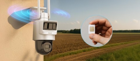 HILOOK Kamera IP Hilook PTZ-S4-4G 4MP z panelem solarnym