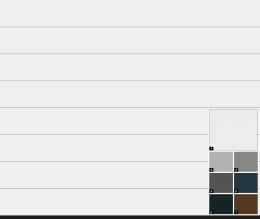 HORMANN Brama garażowa segmentowa Renomatic/Hormann z napędem ProLift500-2 i szyną FS30 - przetłoczenia M Planar. Wymiar 2500x2125mm.