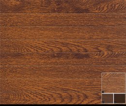 HORMANN Brama garażowa segmentowa Renomatic/Hormann z napędem Supramatic E i szyną FS10-K - przetłoczenia M Decocolor. Wymiar 5000x2125m