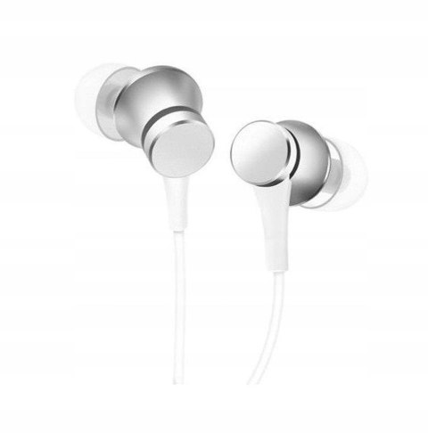 XIAOMI Słuchawki przewodowe Xiaomi Mi In-Ear Headphones Basic srebrny