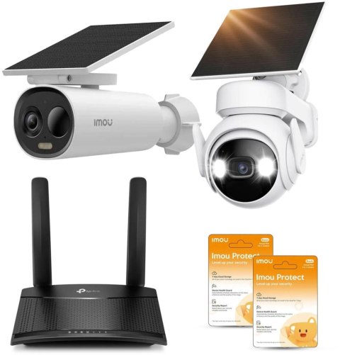 IMOU Zestaw kamer solarnych Imou Cell PT i 3C AIO 3MPx