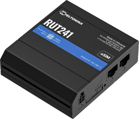 TELTONIKA Teltonika RUT241 router przemysłowy 4G / LTE (RUT241010000)
