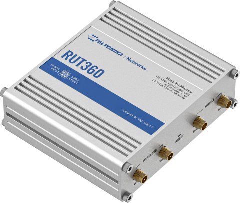 TELTONIKA Teltonika RUT360 router przemysłowy 4G / LTE (RUT360000000)