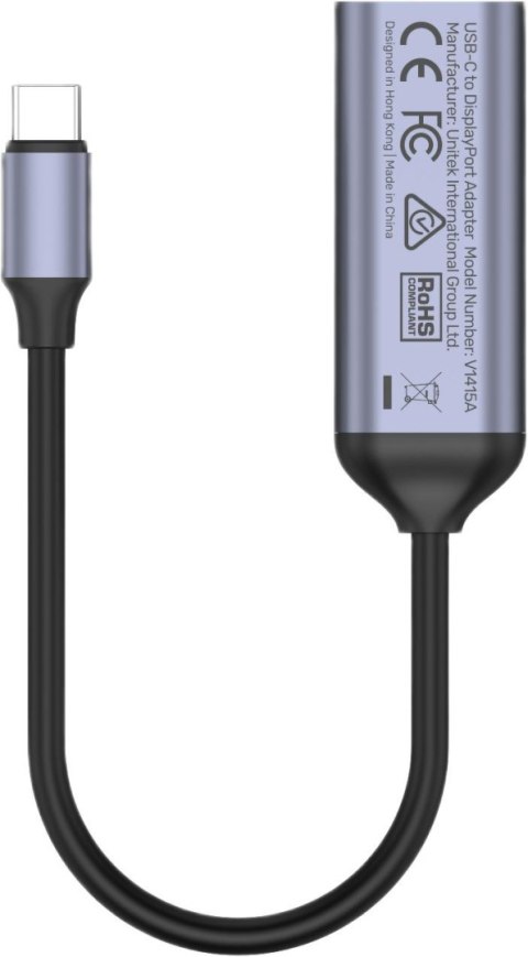 UNITEK Adapter Unitek USB-C na DisplayPort 1.4 8K 60Hz