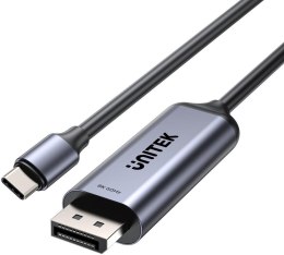 UNITEK Przewód dwukierunkowy Unitek 8K USB-C do DisplayPort 1,5M