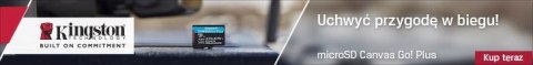 KINGSTON Karta pamięci microSD 256GB Kingston CanvasGo! Plus 200MB/s A2 U3 V30 + adapter
