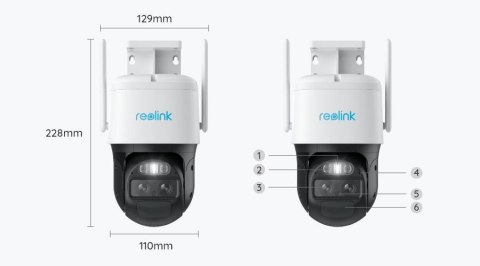 REOLINK Kamera IP Reolink Trackmix Series G770 8MP LTE akomulatorowa