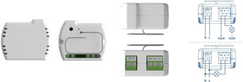 TECH STEROWNIKI Przekaźnik niskonapięciowy dopuszkowy PPS-01 Tech sterowniki