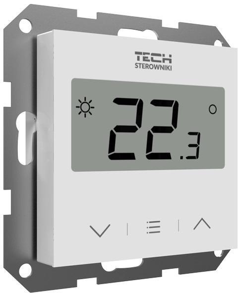 TECH STEROWNIKI Przewodowy Dwustanowy regulator pokojowy biały F-2Z v1 Tech sterowniki