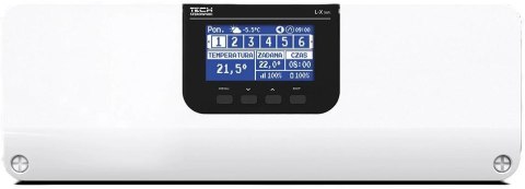TECH STEROWNIKI Sterownik zaworów termostatycznych L-X Tech Sterowniki, przewodowo-bezprzewodowy z wbudowanym modułem WIFI, 8 stref