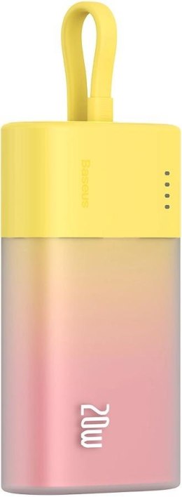 BASEUS Powerbank Baseus Popsicle 5200mAh 20W z wbudowanym kablem Lightning