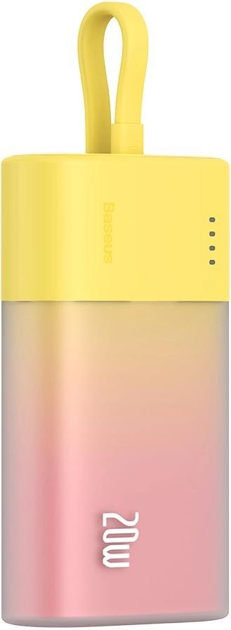 BASEUS Powerbank Baseus Popsicle 5200mAh 20W z wbudowanym kablem Lightning