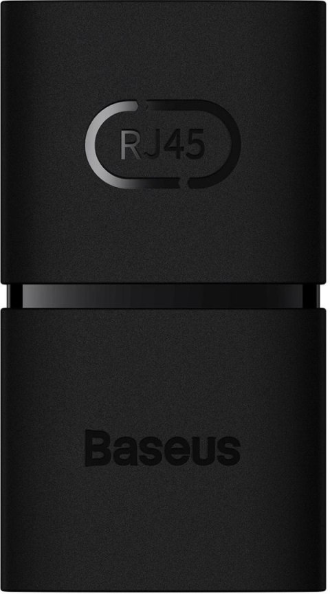 BASEUS Złączka sieciowa łącznik kabli Ethernet RJ-45 Baseus AirJoy Series 1 szt. - czarna