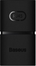 BASEUS Złączka sieciowa łącznik kabli Ethernet RJ-45 Baseus AirJoy Series 2 szt. - czarna