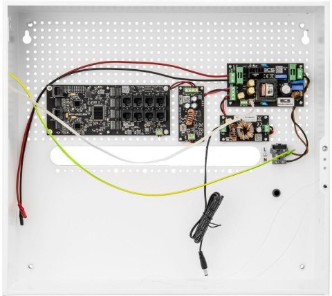 BCS System zasilania buforowego PoE do 8 kamer i rejestratora BCS POWER BCS-UPS/IP8Gb/E-S