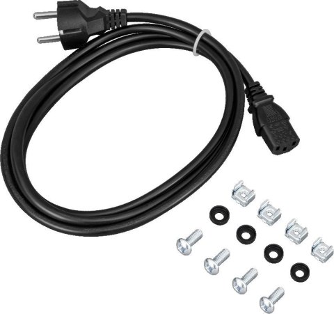 BCS Zestaw buforowy do 8 kamer IP w obudowie RACK BCS POWER BCS-UPS/IP8Gb/E-S/RACK5U