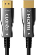 CLAROC Kabel HDMI Claroc optyczny HDMI 2.1 AOC 8K 120Hz 40m