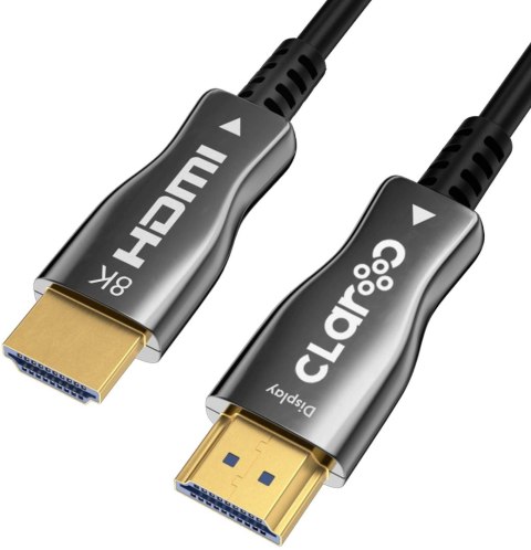 CLAROC Kabel HDMi Claroc optyczny HDMI 2.1 AOC 8K 120Hz 50m