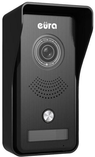 EURA Wideodomofon EURA VDP-76A3 czarny monitor