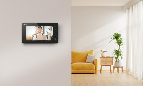 EURA Wideodomofon EURA VDP-76A3 czarny monitor