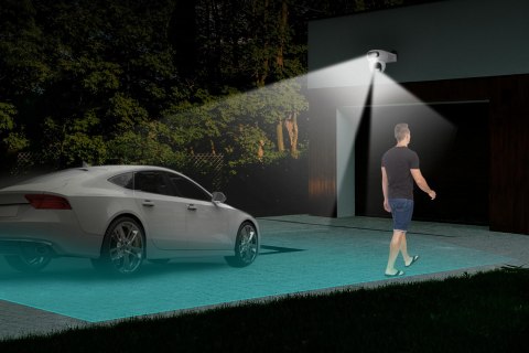 EZVIZ Kamera IP Ezviz HB90 z panelem solarny 8W dual 4MP+4MP Wi-Fi AOV