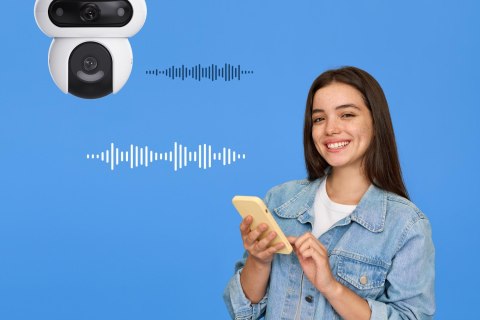 EZVIZ Kamera IP Ezviz HB90 z panelem solarny 8W dual 4MP+4MP Wi-Fi AOV