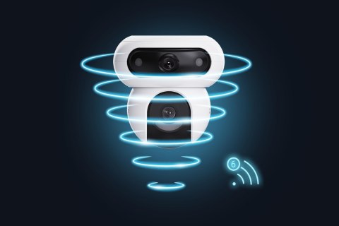 EZVIZ Kamera IP Ezviz HB90 z panelem solarny 8W dual 4MP+4MP Wi-Fi AOV