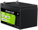 GREEN CELL AKUMULATOR LITOWO-ŻELAZOWO-FOSFORANOWY LiFePO4 Green Cell Cube 12.8V 10Ah LFPGC12V10AH